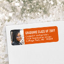 Search for high school graduation return address labels Class of 2025