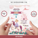 Search for pastel unicorn birthday invitations Flowers