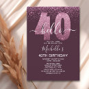 Search for hello 40 invitations Elegant