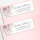 Search for spring garden blooms return address labels For her