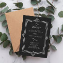Search for 20 year anniversary party invitations Black and white