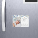 Search for blue flower christening invitations Baptism