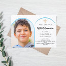 Search for boy first communion invitations Blue