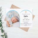 Search for digital christening invitations Blue