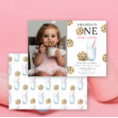 Search for sweet one birthday invitations Watercolor