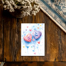 Search for conversation heart postcards Pastel