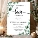 Search for eucalyptus rehearsal dinner invitations Calligraphy