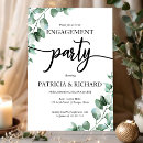 Search for greenery engagement party invitations Sage green