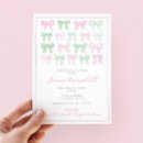 Search for pink and green baby shower invitations Mother to be