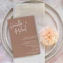 Search for trendy wedding invitations Minimal