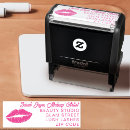 Search for beauty salon rubber stamps Lipstick
