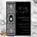 Search for spooky wedding invitations Spider