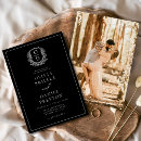 Search for crest invitations Calligraphy