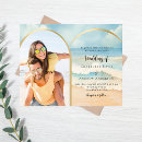 Search for beach photo invitations Watercolor