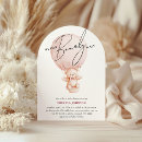 Search for teddy bear hot air balloon invitations Girl
