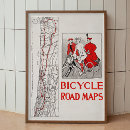 Search for red bicycle posters Old