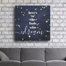 Search for gold foil canvas prints Typography