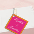 Search for wedding favour tags Colourful