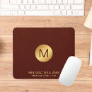 Search for red leather mousepads Modern