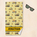 Search for truck beach towels Funny