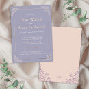 Search for lilac rose wedding invitations Vintage