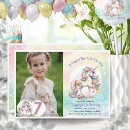 Search for seventh birthday invitations Elegant