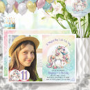 Search for 11th birthday invitations Rainbow