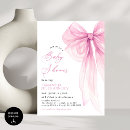 Search for pink baby shower invitations Modern