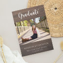 Search for wood graduation invitations High school graduate