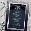Search for purple and silver menus Dinner