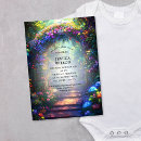 Search for enchanted garden baby shower invitations Gender neutral