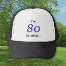 Search for 80th birthday hats Funny