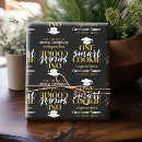 Search for black gold wrapping paper Graduation
