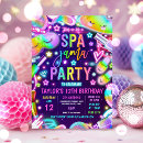 Search for spa sleepover invitations Glitz and glam party