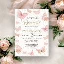Search for butterfly garden bridal shower invitations Girly