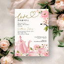 Search for teapot bridal shower invitations Pink