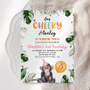 Search for monkeys birthday invitations For kids