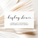 Search for no wrap baby shower enclosure cards Display shower insert