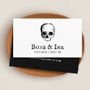 Search for goth business cards Horror
