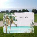 Search for palm tree golf towels Coastal