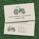 Search for tractor business cards Cartoon