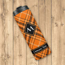 Search for orange and black mugs Tartan