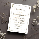 Search for nikkah wedding invitations Gold