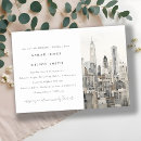 Search for new york city invitations Watercolor