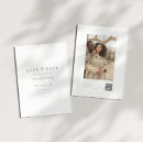 Search for double sided save the dates Minimal