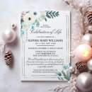 Search for white rose funeral invitations In loving memory