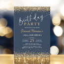 Search for blue 30th birthday invitations Elegant birthday party