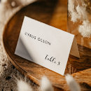 Search for name place cards Typography