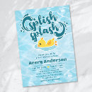 Search for rubber ducky baby shower invitations Duckling