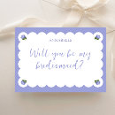 Search for hydrangea bridesmaid cards Will you be my